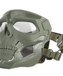 Alternative view of Skull Tactical Airsoft Masks Paintball Protective CS Full Face Mask Helmet DE